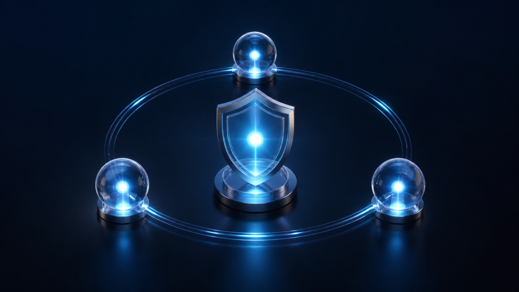 Abstract protected circle of trusted Guardian Link connections