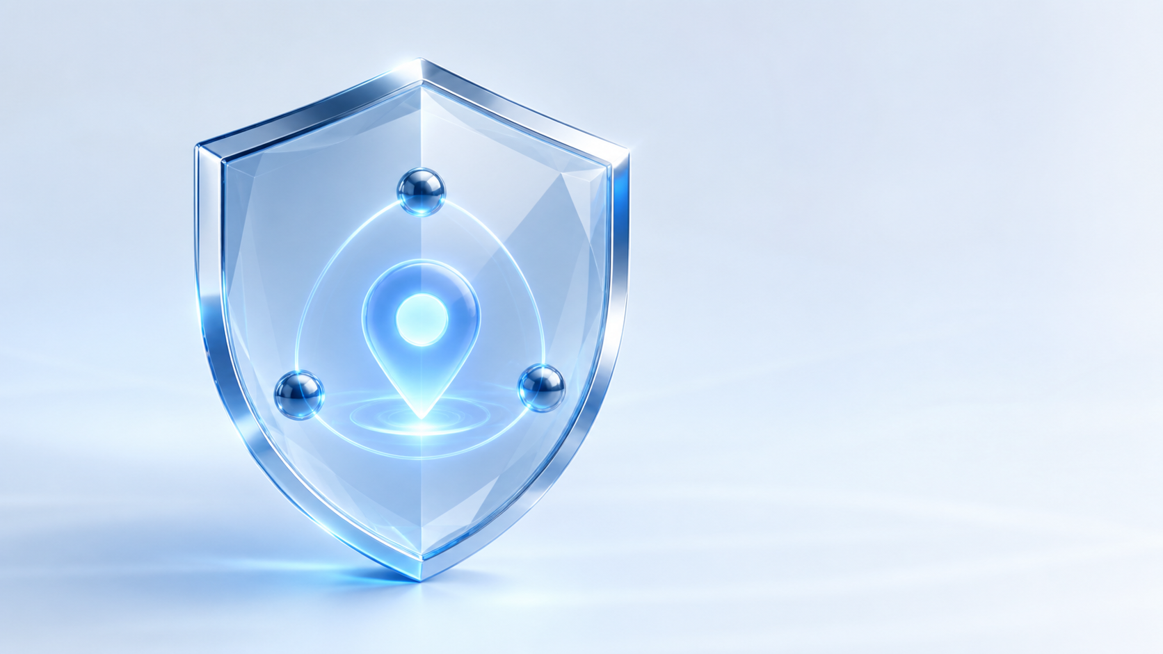 Abstract protected location beacon and trusted connection points